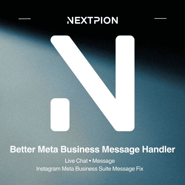 NEXTPION - Meta Business Suite Message Handler icon